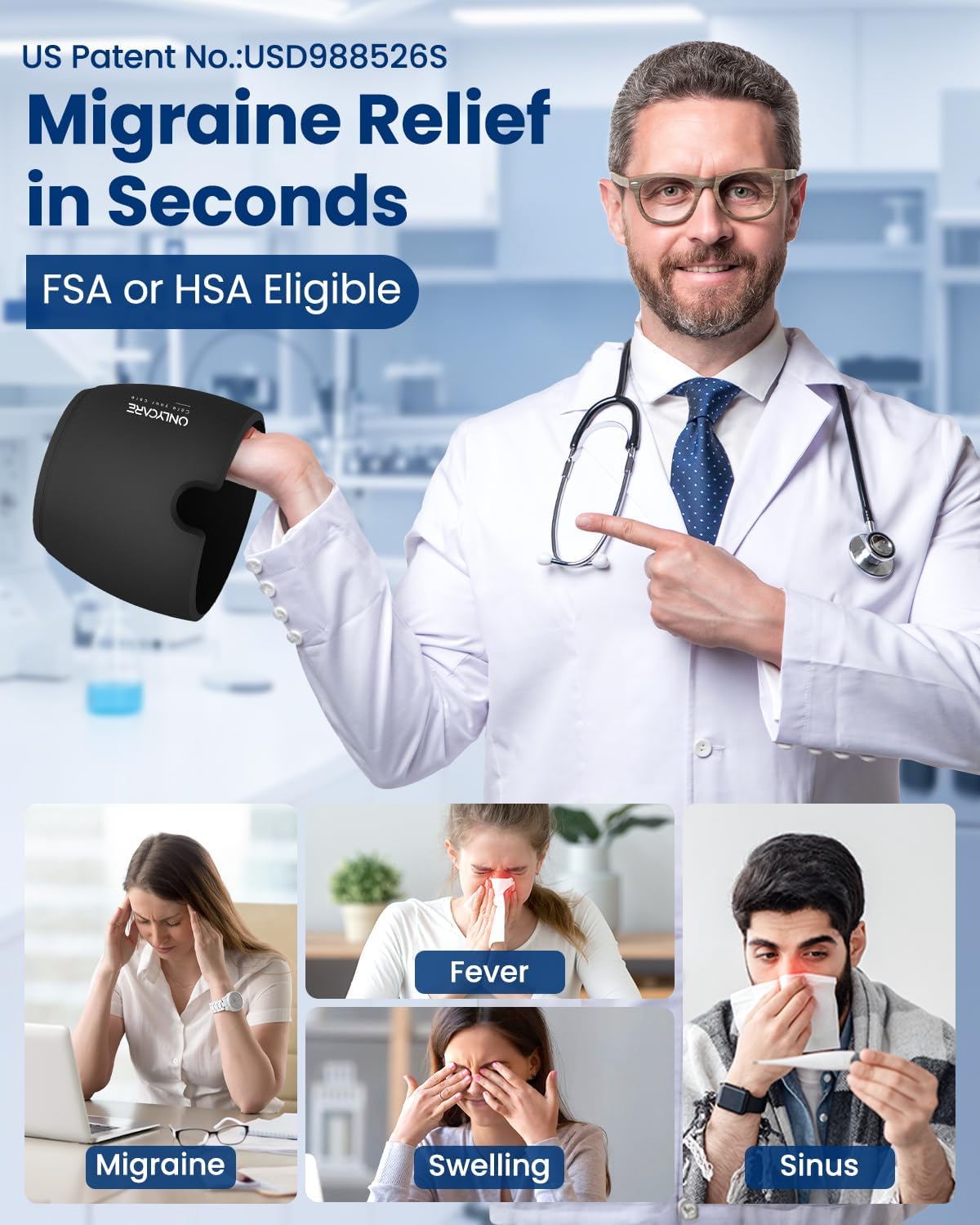 ডাক্তার প্রস্তাবিত মাইগ্রেন রিলিফ ক্যাপ